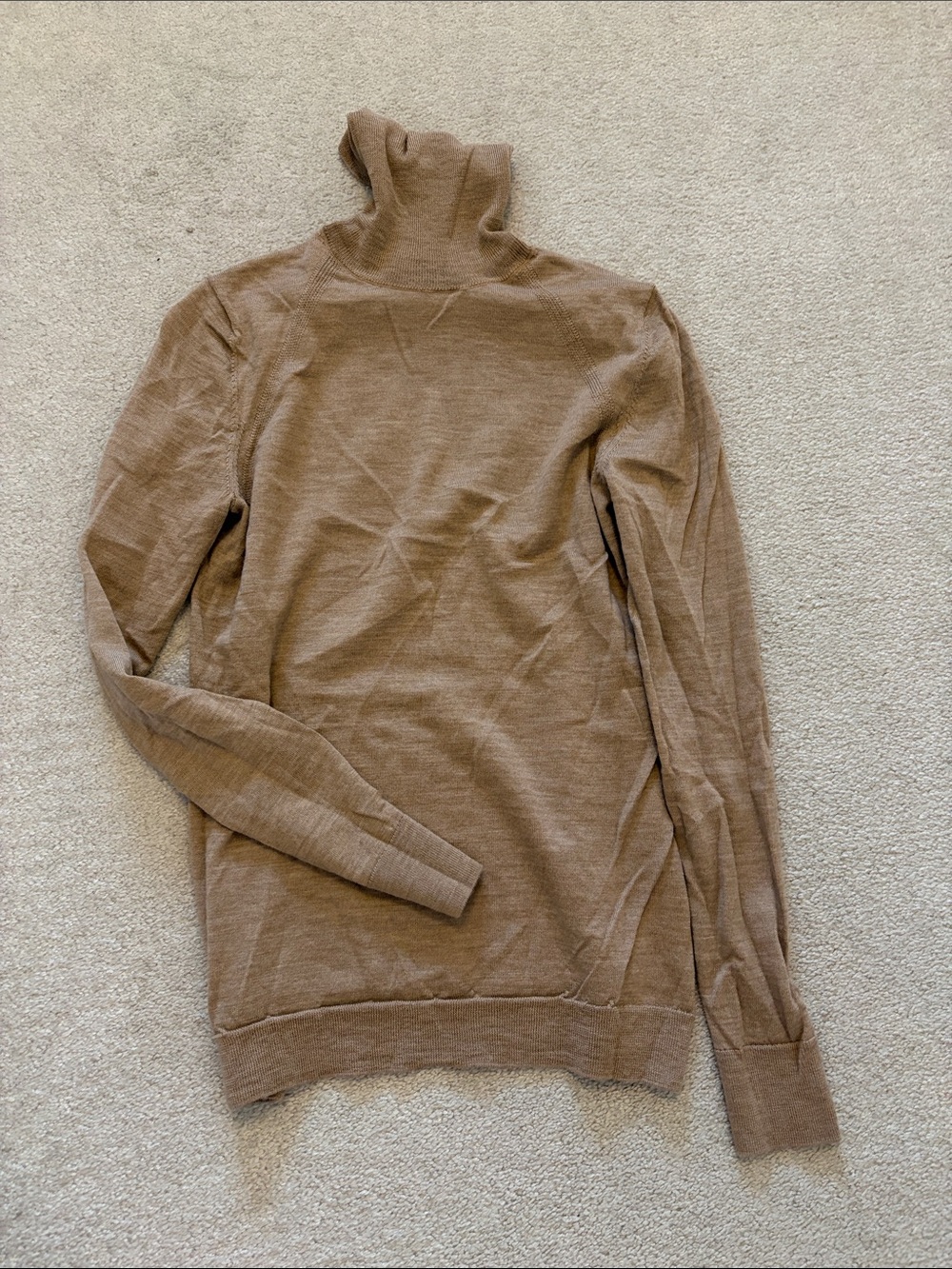 Banana Republic Women's Turtleneck Sweater in Light Brown